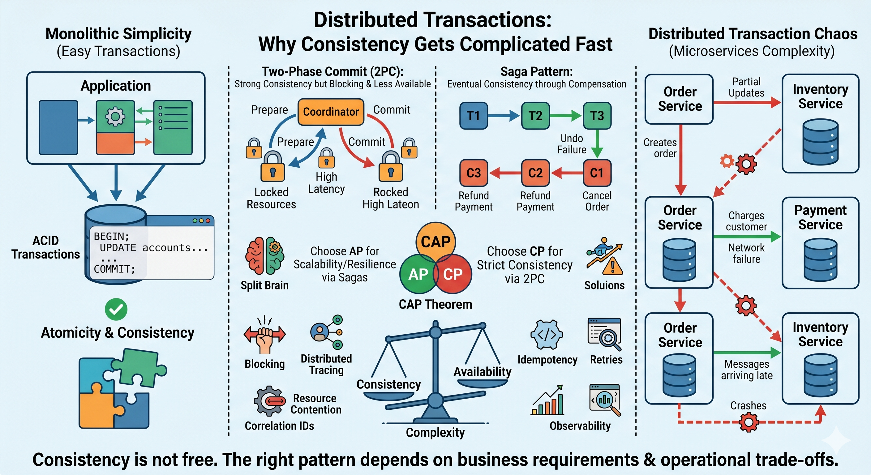 Distributed Transactions in Microservices: Why Consistency Gets Complicated Fast