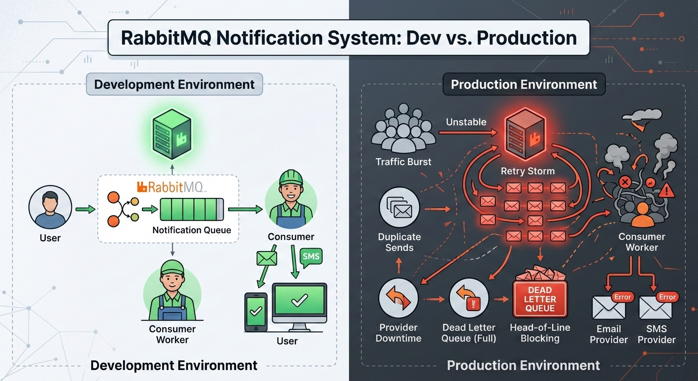 When RabbitMQ Notifications Go Wrong: The Production Failures No One Warns You About